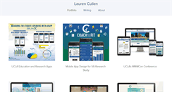 Desktop Screenshot of laurencullen.com